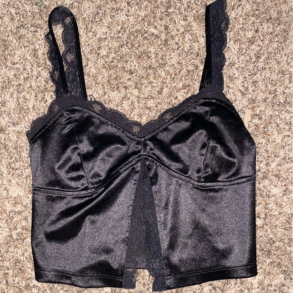 Satin Tank Top